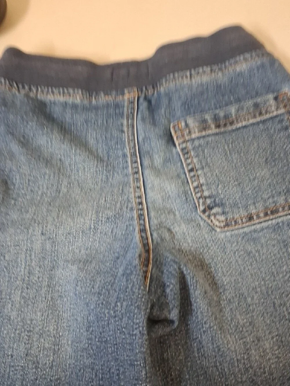 OshKosh B'gosh Blue Denim Kids Shorts with Drawstring Waist